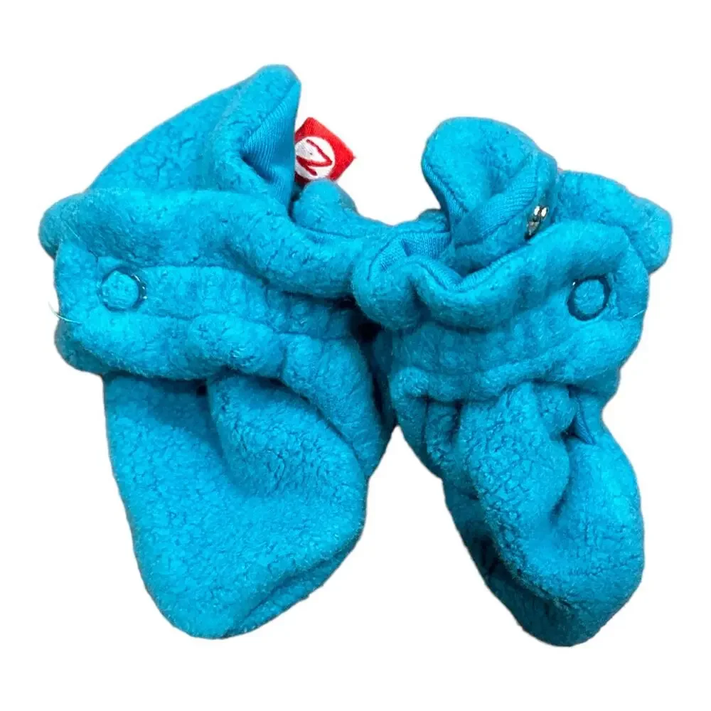 2 Pairs of NWOT Zutano 3 month booties - fleece and cotton